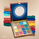 Harry Potter Holiday Hogwarts 16 Shade Eyeshadow Palette by Profusion Cosmetics with magical, colorful eyeshadows in a themed palette.