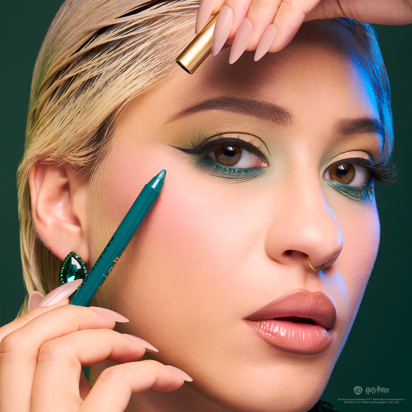Profusion Cosmetics HP Dark Arts eye liner pencil set with spell and charm themed shades for creative eye makeup.