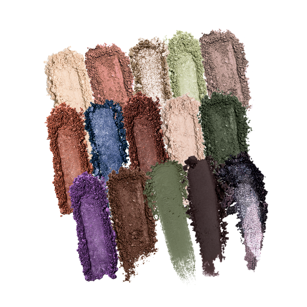 Profusion Cosmetics HP Dark Arts 15 Shade Eyeshadow Palette with dark, vivid colors and intricate eye makeup design.