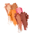 Profusion Cosmetics I 🖤 Boba Milk Tea palette for eyes with warm brown, pink, and caramel eyeshadow shades in a colorful collection