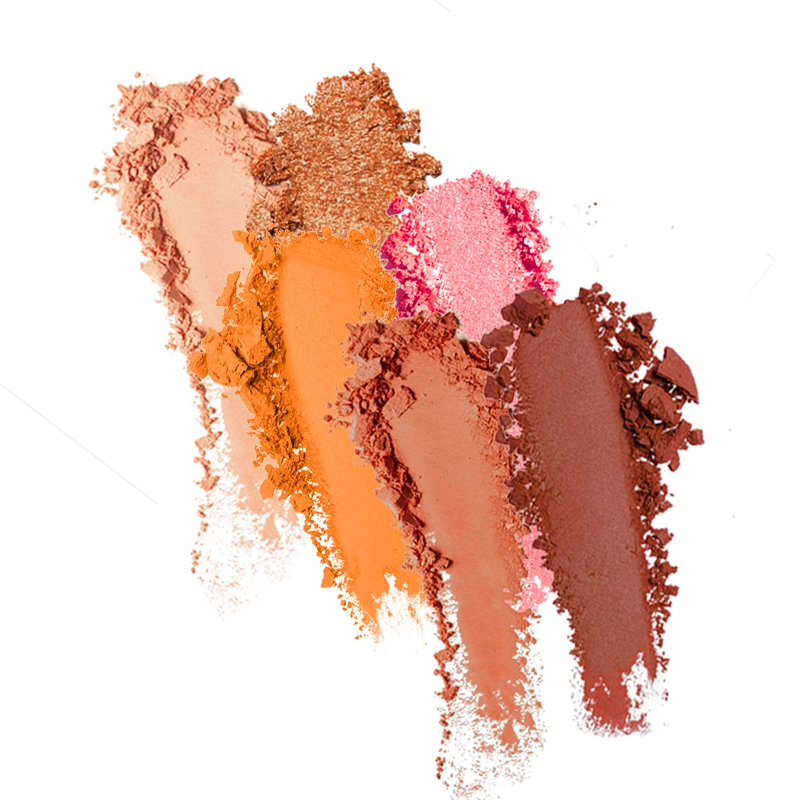 Profusion Cosmetics I 🖤 Boba Milk Tea palette for eyes with warm brown, pink, and caramel eyeshadow shades in a colorful collection