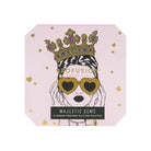 Profusion Cosmetics Majestic Gems Glitter Palette featuring vibrant eye shadows and sparkling glitter shades for eye makeup.