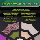 Profusion Cosmetics Monster Bash Web of Eyes 13-shade eyeshadow palette with vibrant, spooky-themed colors and detailed packaging.