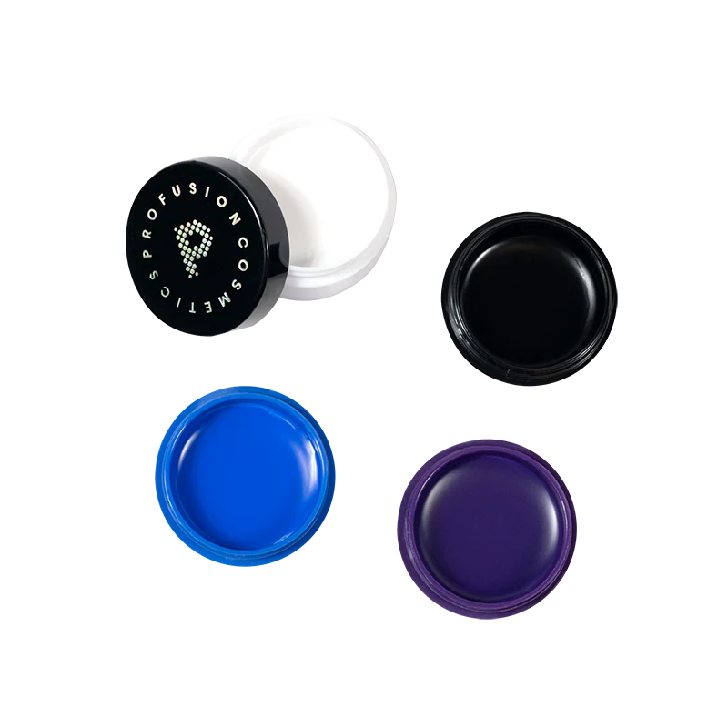 Profusion Cosmetics Paranormal Face Paint Stack for eyes with vibrant, spooky design and detailed artwork for creative makeup looks.