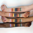 Profusion Cosmetics Royals Eyeshadow Palette with vibrant royal blue, gold, and neutral shades for versatile eye looks.