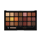Profusion Cosmetics Siennas eyeshadow palette with warm-toned shades and eye makeup design in a sleek compact.