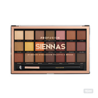 Profusion Cosmetics Siennas eyeshadow palette with warm-toned eyeshadows and neutral shades for versatile eye makeup looks.