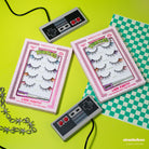TMNT Lash Party 4 Pair Set by Profusion Cosmetics featuring eye makeup and themed false eyelashes for a fun, bold look.