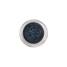Profusion Cosmetics Enchanted Forest Dragon Duochrome Mineral Pigment eyeshadow in a vibrant, shimmering green and blue duochrome finish.