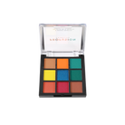 Profusion Cosmetics Artistry On-The-Go eyeshadow palette with vibrant shades in a portable case