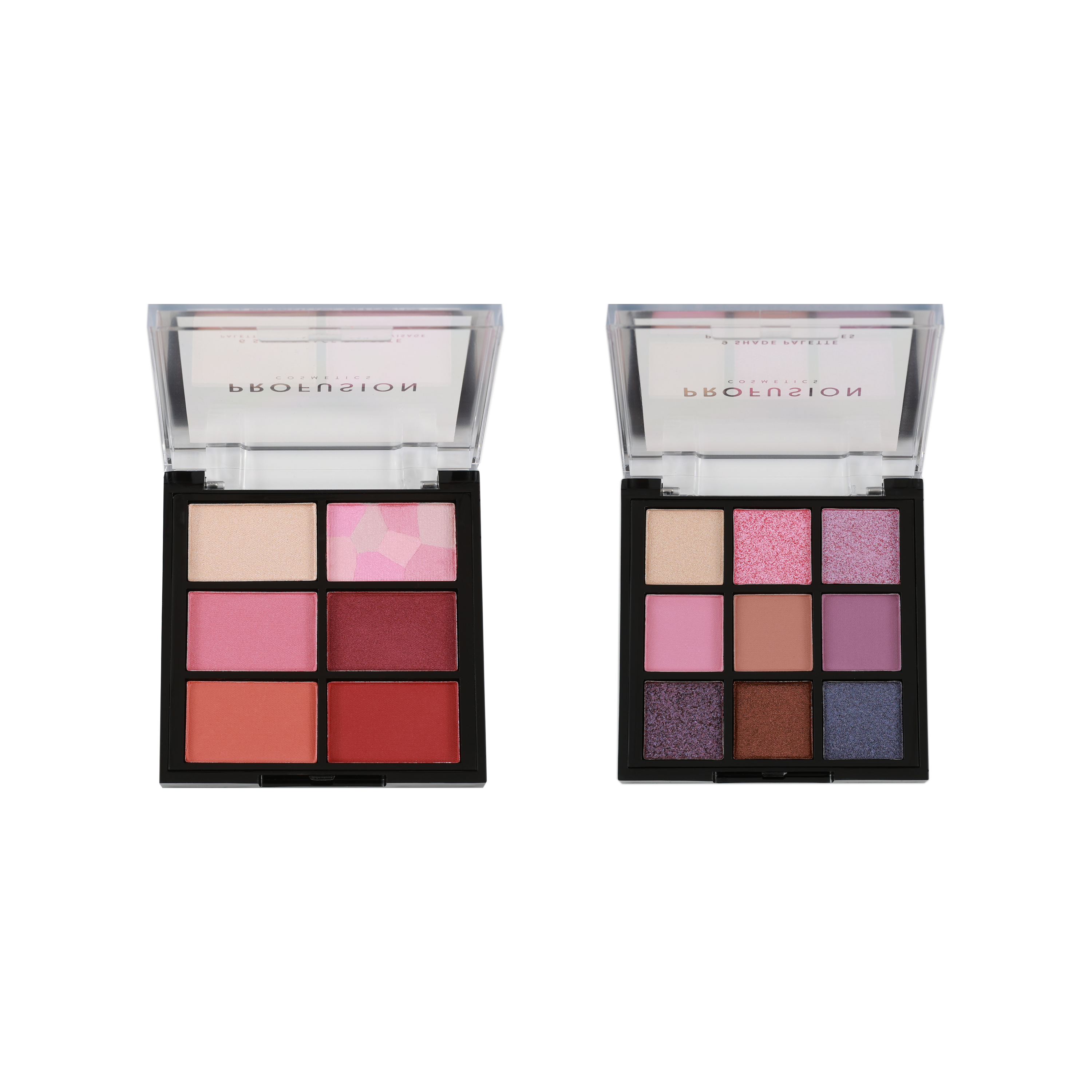 Profusion Cosmetics Eyes in the City Artistry On-The-Go eyeshadow palette with vibrant shades and compact design.