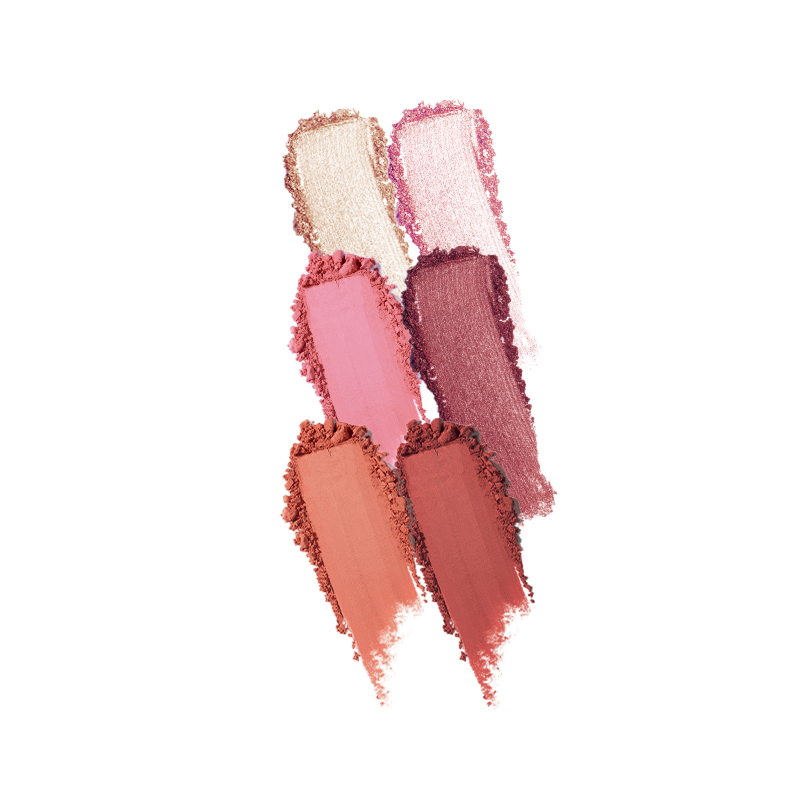 Profusion Cosmetics Artistry On-The-Go eyeshadow palette with vibrant shades in a sleek compact for on-the-go makeup looks.