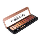 Profusion Cosmetics nude eyeshadow case with multiple shades in a sleek compact for versatile eye makeup looks.