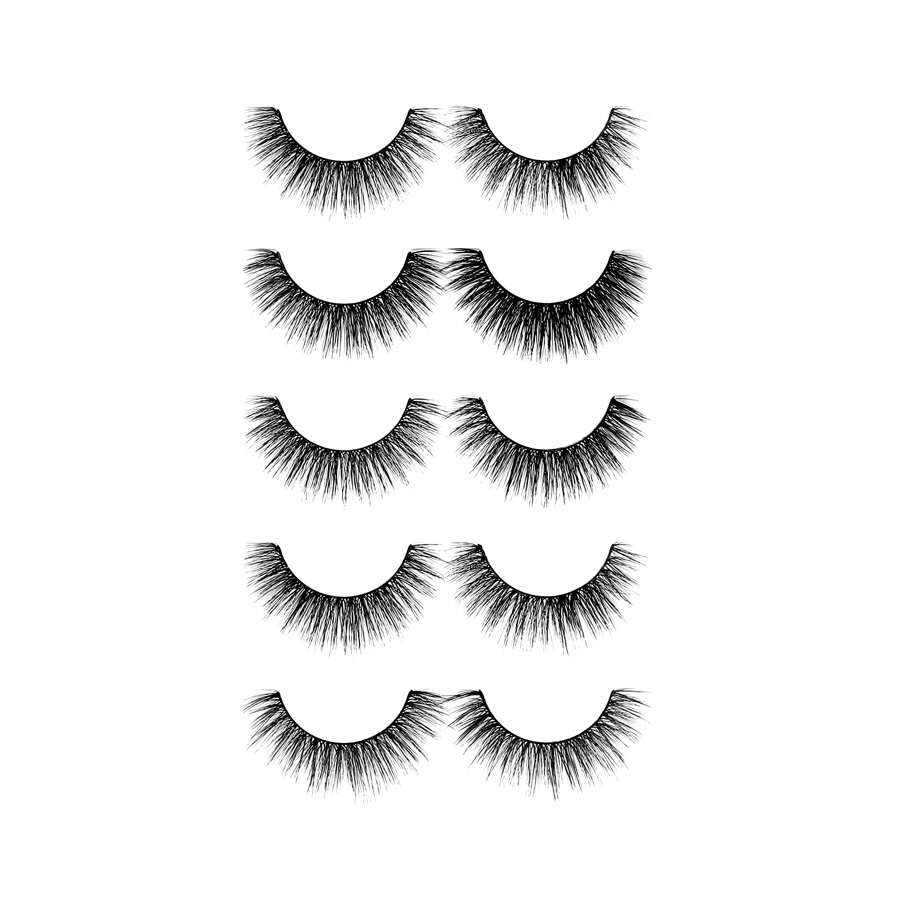Profusion Cosmetics Iconic 3D Faux Mink Lashes for eyes, showcasing full, voluminous lash design with natural curl and length.