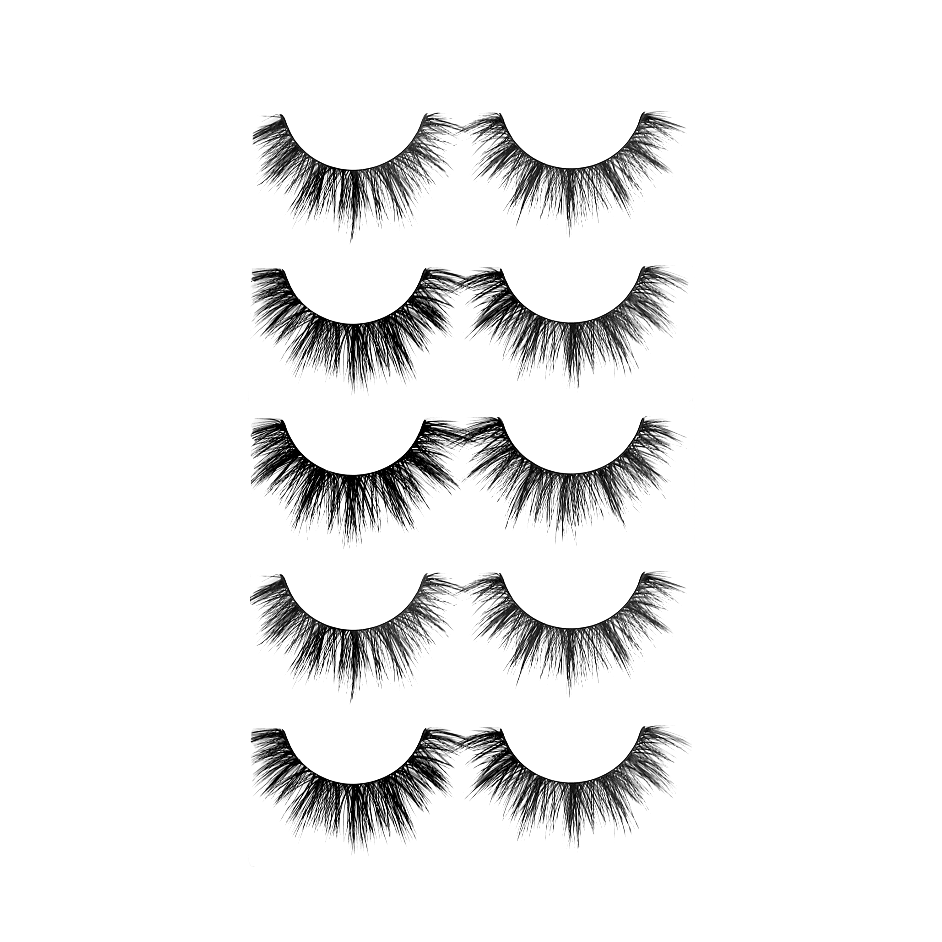 Profusion Cosmetics Iconic 3D Faux Mink Lashes for eyes, showcasing full, voluminous lash design with a natural 3D effect.
