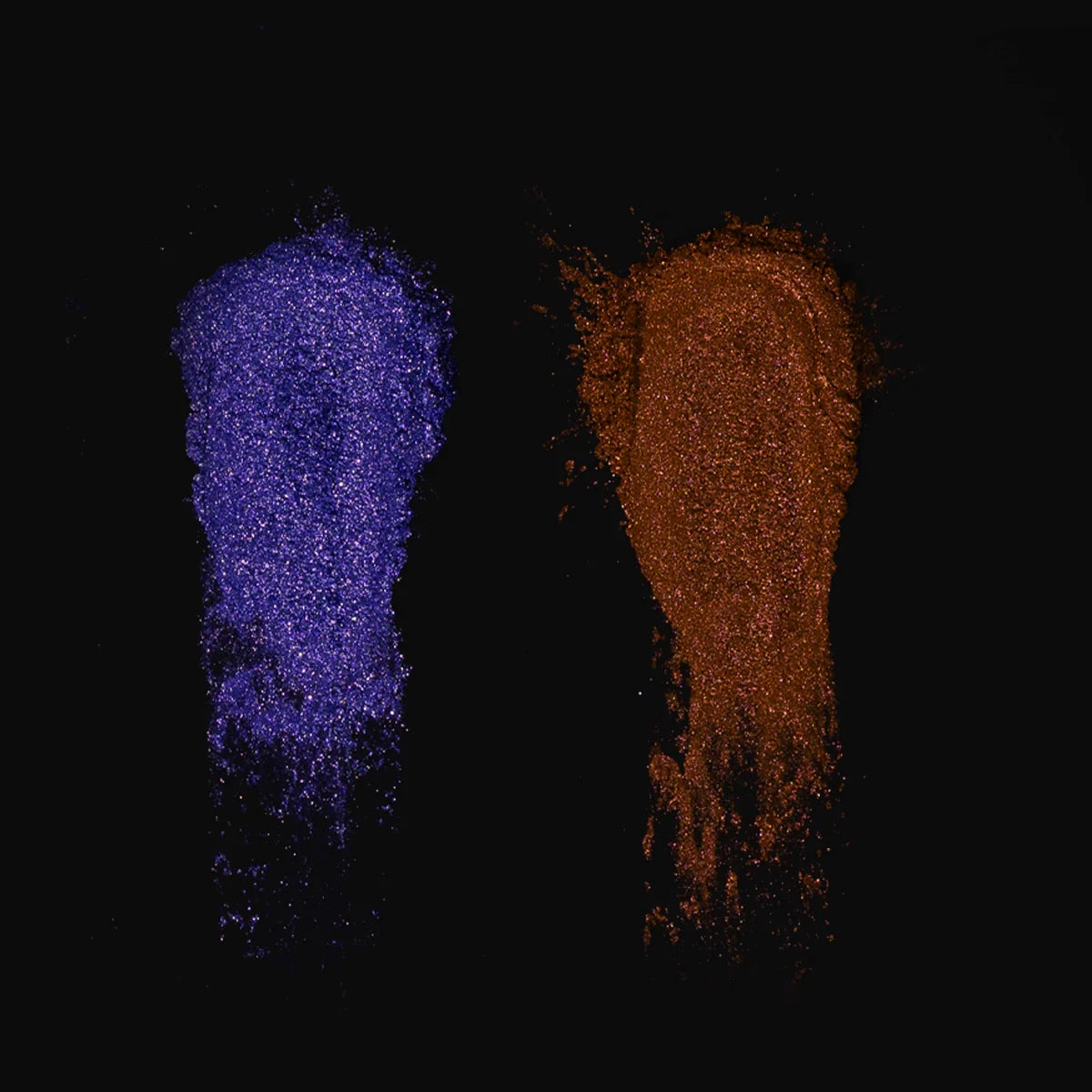 Profusion Cosmetics Metachrome duochrome multichrome eye pigment and primer displayed on an eye makeup model.