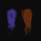 Profusion Cosmetics Metachrome duochrome multichrome eye pigment and primer displayed on an eye makeup model.