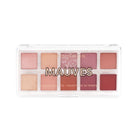Profusion Cosmetics Essentials 10 Shade Eyeshadow Palette with smoky and neutral tones, featuring a variety of vibrant and matte finishes.