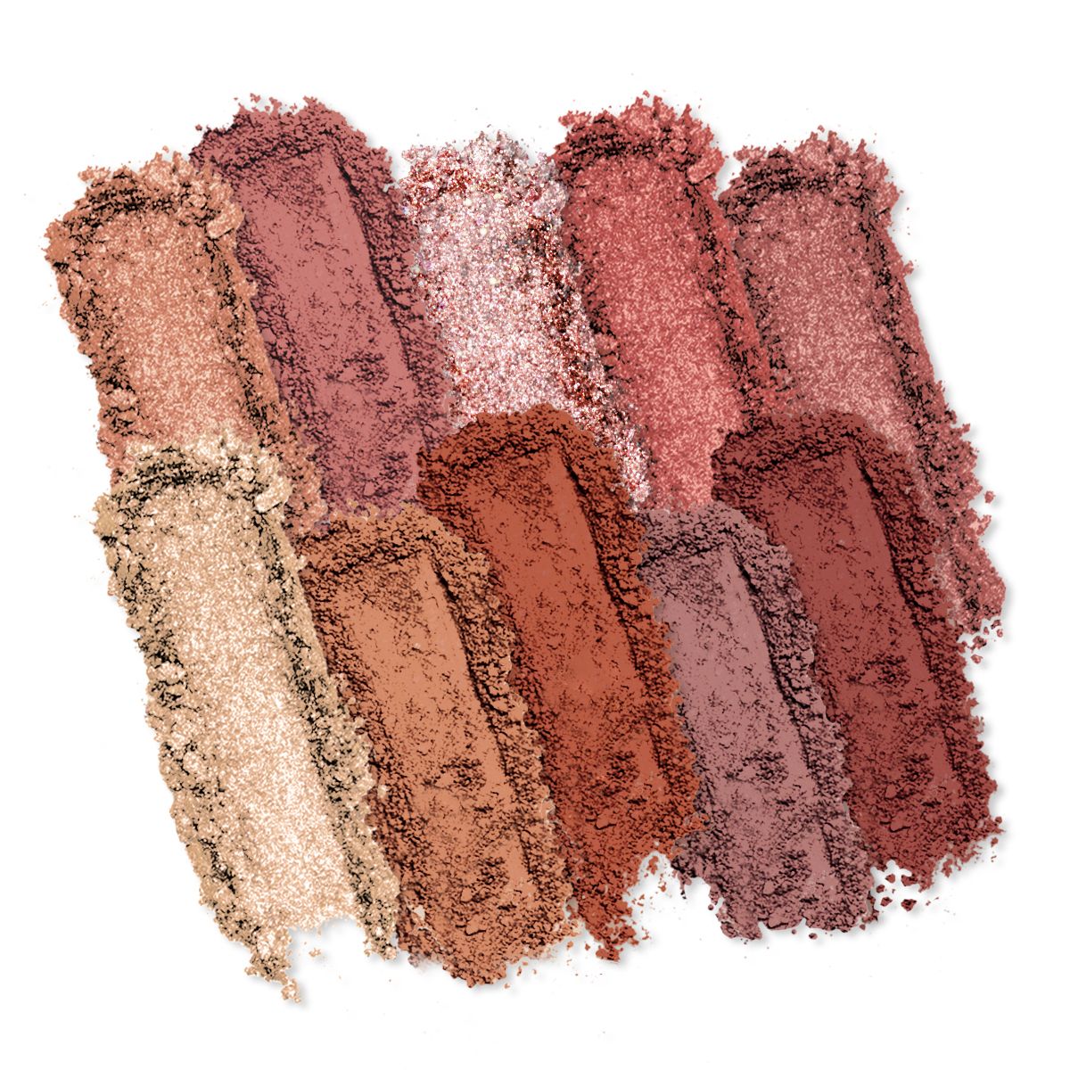 Profusion Cosmetics Essentials 10 Shade Eyeshadow Palette with smoky neutral tones and versatile colors for eye makeup looks