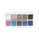 Profusion Cosmetics Essentials 10 Shade Eyeshadow Palette with smoky neutral tones and versatile shades for eye makeup looks.