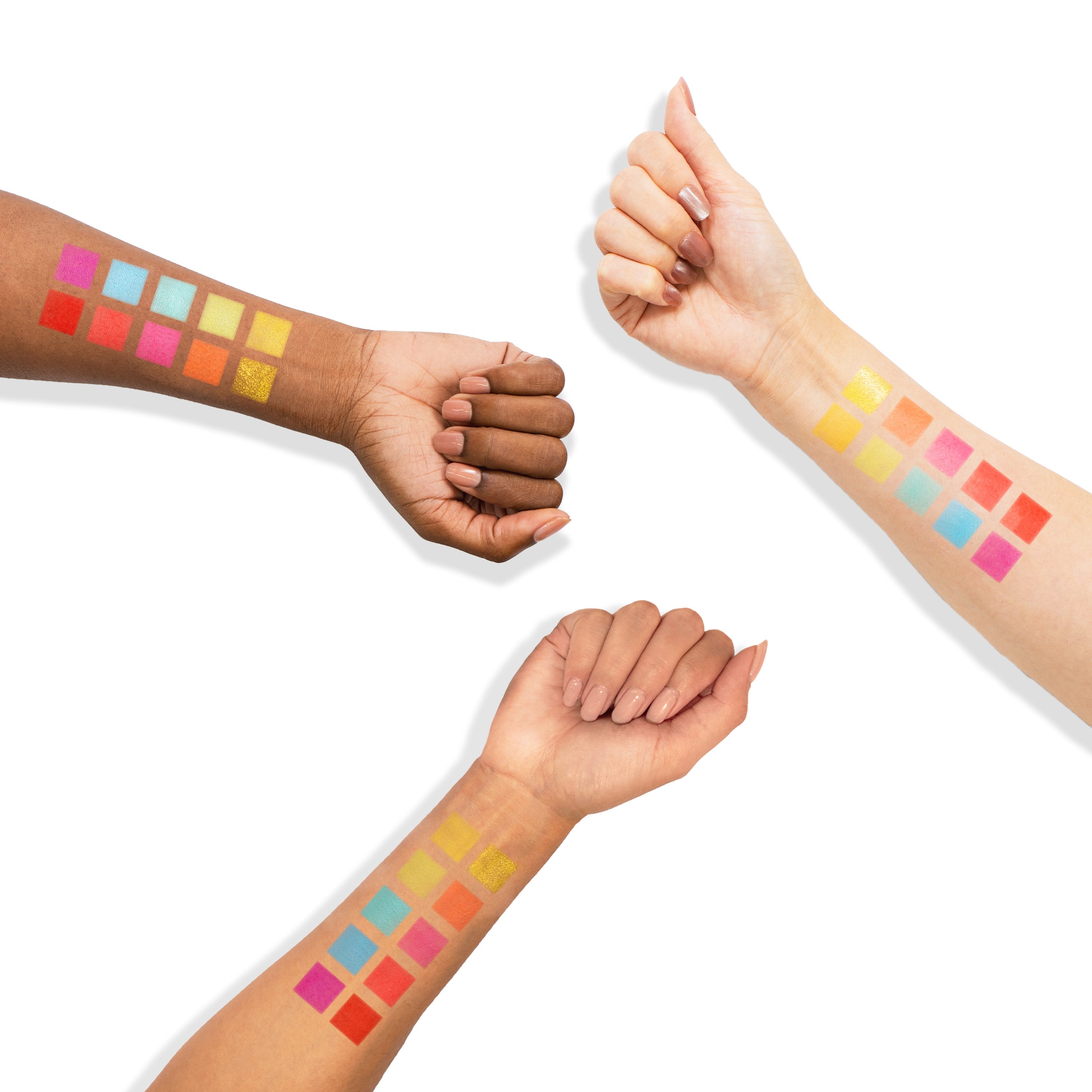 Profusion Cosmetics Essentials 10 Shade Eyeshadow Palette with smoky and neutral tones, perfect for versatile eye looks.