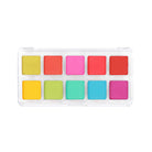Profusion Cosmetics Essentials 10 Shade Eyeshadow Palette with smoky neutral and bold colors, suitable for versatile eye looks.