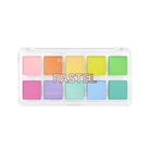 Profusion Cosmetics Essentials 10 Shade Eyeshadow Palette with smoky neutral tones, featuring a variety of matte and shimmer finishes.