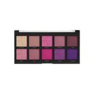 Profusion Cosmetics Essentials 10 Shade Eyeshadow Palette with smoky neutral tones and versatile shades for eye makeup looks.