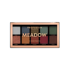 Profusion Cosmetics Essentials 10 Shade Eyeshadow Palette with smoky neutral tones, compact and versatile for eye makeup.