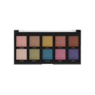 Profusion Cosmetics Essentials 10 Shade Eyeshadow Palette with smoky neutral tones and diverse shades for versatile eye looks