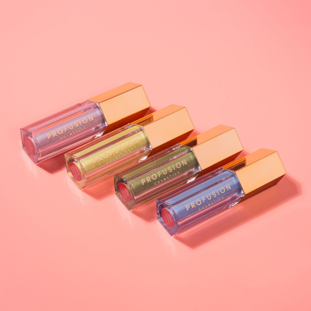 Profusion Cosmetics Superbloom Blooming Matte Eye Paint in Sweet Pea, vibrant eyeshadow with a matte finish, displayed on eyes.