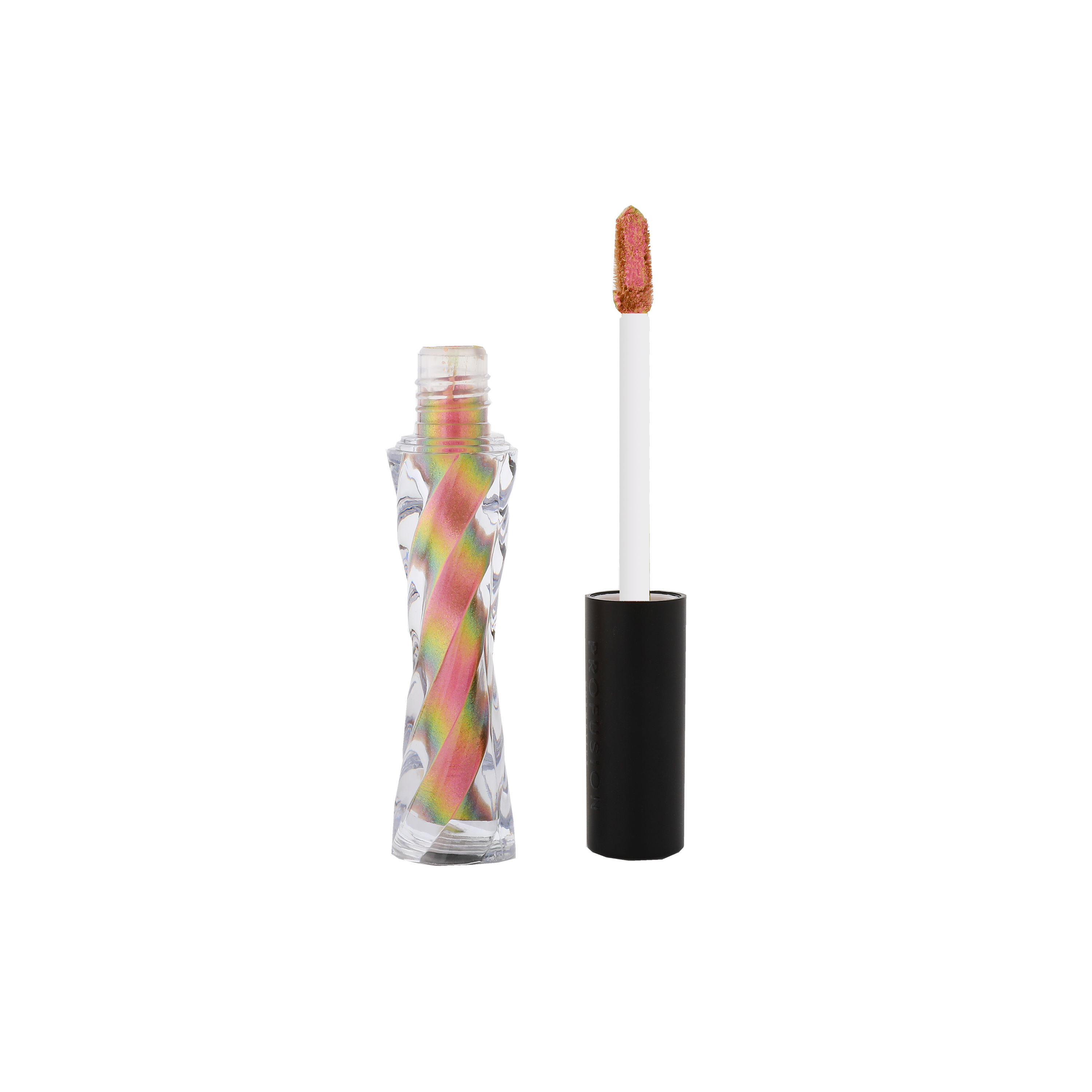 Prismatic Chrome Liquid Eyeshadow by Profusion Cosmetics, shimmering metallic eye makeup in a vibrant, reflective chrome finish.