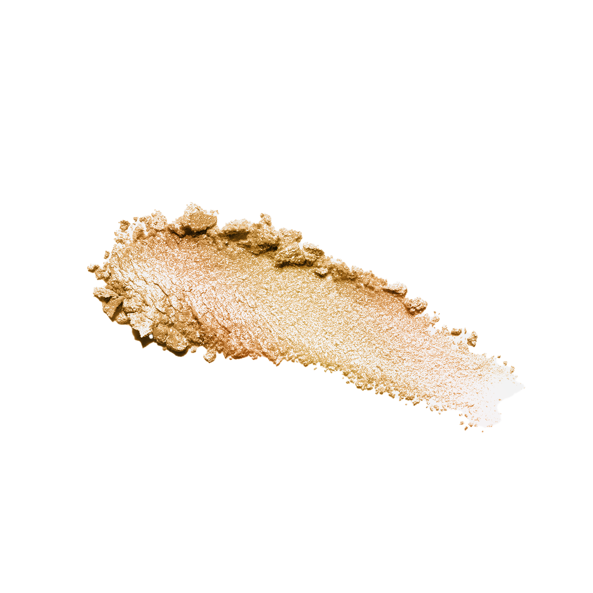 Profusion Cosmetics Holo Beam holographic highlighter on face, showcasing its shimmering, iridescent glow for radiant skin.
