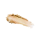 Profusion Cosmetics Holo Beam holographic highlighter on face, showcasing its shimmering, iridescent glow for radiant skin.