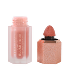 Profusion Cosmetics Blush Hour Soft Matte Liquid Blush on face, showing a natural pink tint and smooth matte finish.