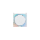 Profusion Cosmetics Casper the Friendly Ghost face highlighter with ghosting design on a makeup face, showcasing a luminous glow.