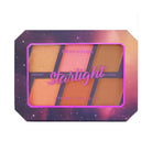 Profusion Cosmetics Euphoric Glam Starlight Face Palette with shimmering highlighters and blush in a sleek compact.