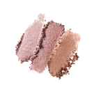 Profusion Cosmetics Harry Potter Hogwarts™ Beauty Set face palette with three shades and swatches on skin.