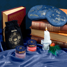 Profusion Cosmetics Harry Potter Hogwarts Holiday Night Set face makeup with festive Harry Potter-themed design and holiday colors.