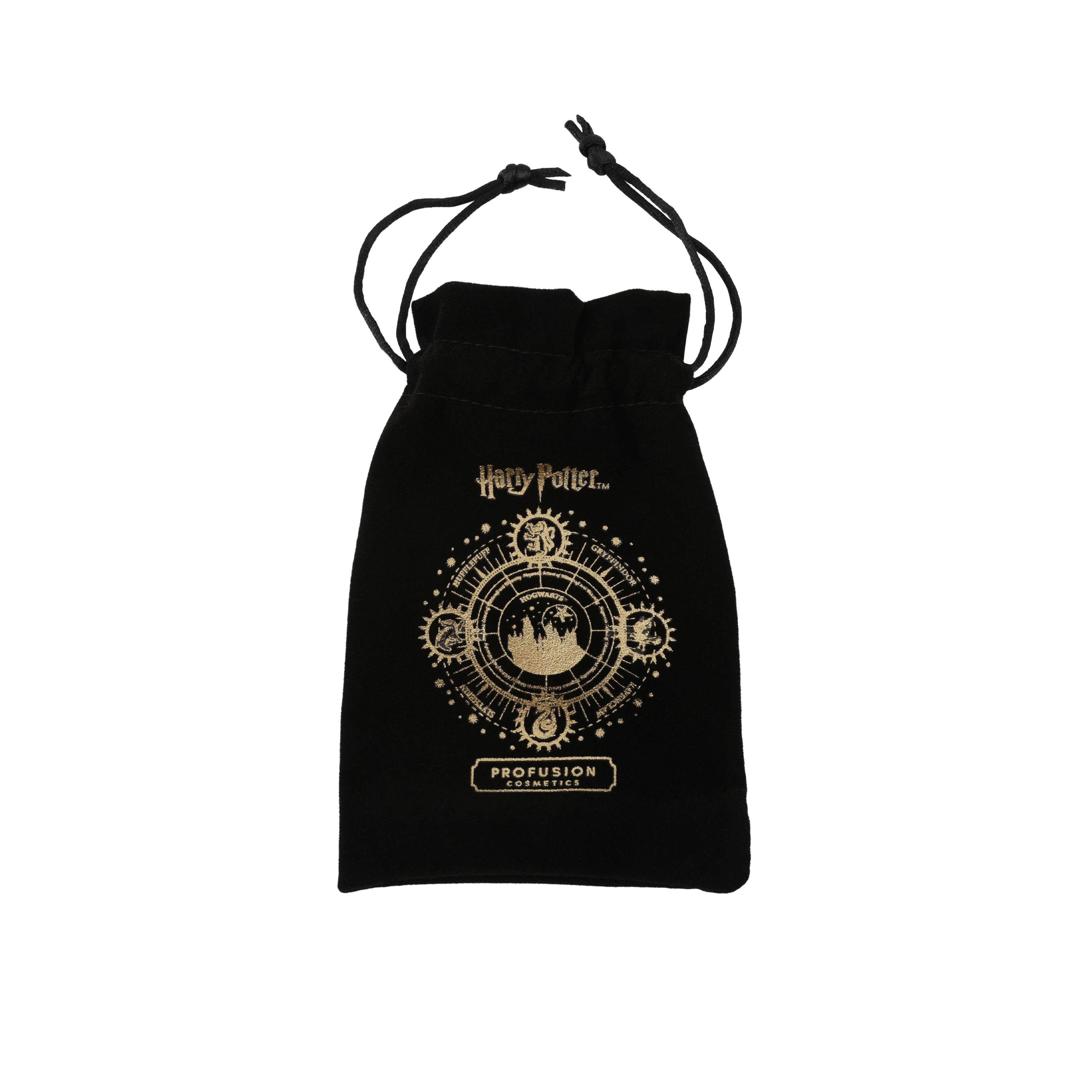 Profusion Cosmetics Harry Potter Hogwarts Holiday Night Set face product with themed packaging and magical design elements.
