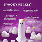 Profusion Cosmetics Monster Bash Spooky Seal Face Setting Spray with spooky-themed packaging and a spray nozzle.