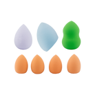 Profusion Cosmetics Petal Perfect Blossom Beauty Sponge Set for face, soft makeup blending sponges in floral-inspired design.
