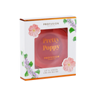Profusion Cosmetics Petal Perfect Pretty Poppy lip and cheek cream blush in a soft pink shade, applied on face for a natural glow.