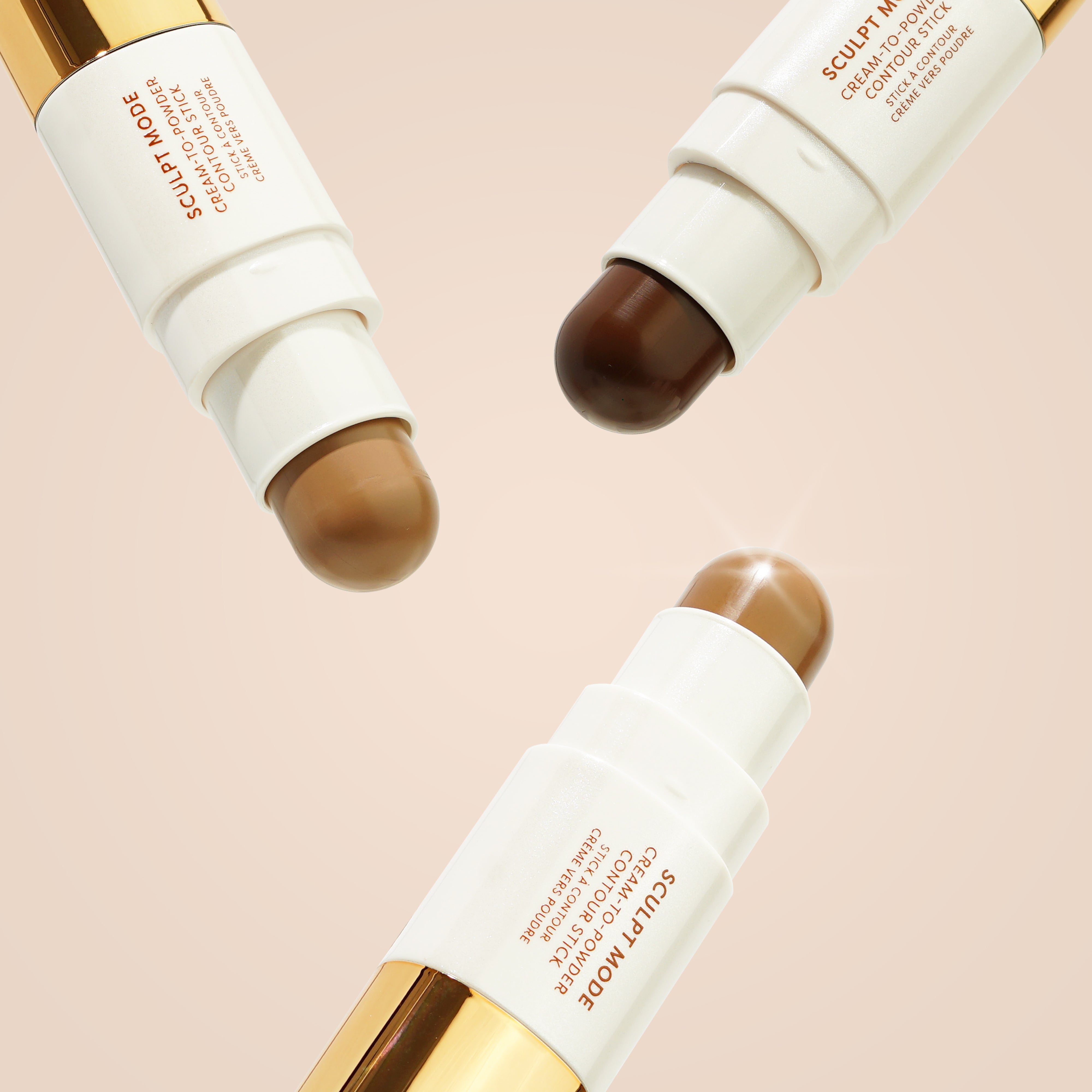 Profusion Cosmetics Sculpt Mode Cream Contour Stick for face with a sleek, portable design, ideal for defining and contouring features.