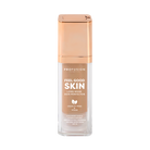 Profusion Cosmetics Feel Good Skin Long Wear Skin Perfector face product in fair shade showing smooth application and natural glow.