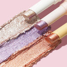 Profusion Cosmetics Jelly Beam Jelly Shimmer Stick for face, showcasing a luminous, shimmering glow on the skin.