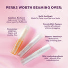Profusion Cosmetics Jelly Beam Jelly Shimmer Stick for face, featuring a shiny, iridescent glow on a sleek silver stick.
