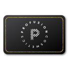 Profusion Cosmetics gift card displaying a $5 USD value, perfect for gifting beauty products or makeup accessories.