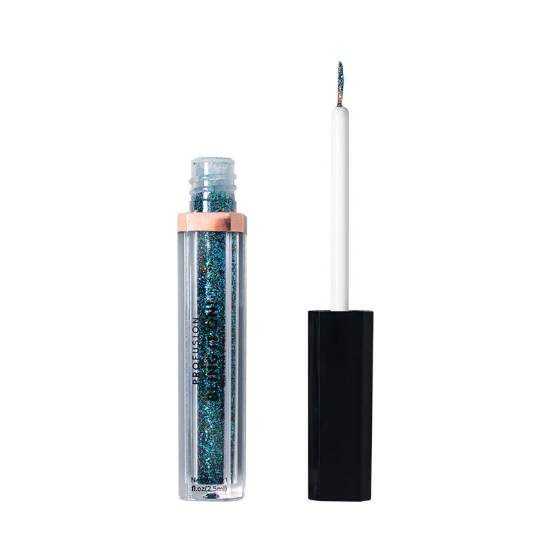 Profusion Cosmetics Gold Rush Bling It On Glitter Eyeliner in a sleek tube with shimmering gold glitter inside.