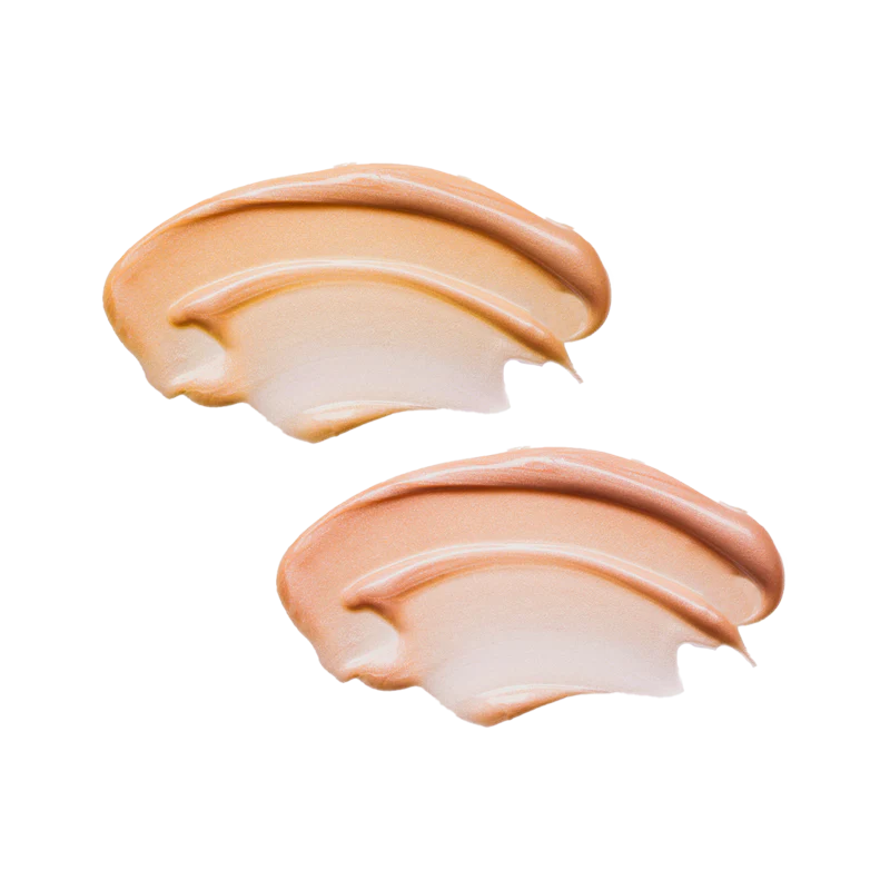 Profusion Cosmetics Ray of Sunshine Liquid Highlighter with a radiant, golden glow, showcasing its smooth, luminous texture.